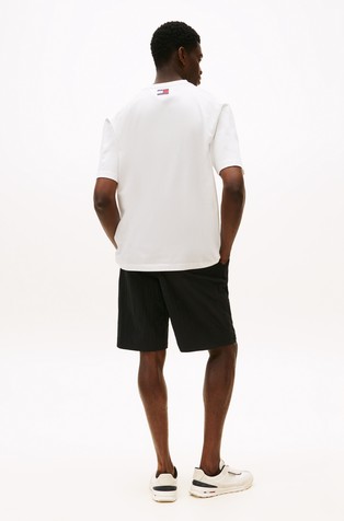 TOMMY HILFIGER TH x F1 MOVIE relaxed fit majica s kratkimi rokavi Bela - White 2