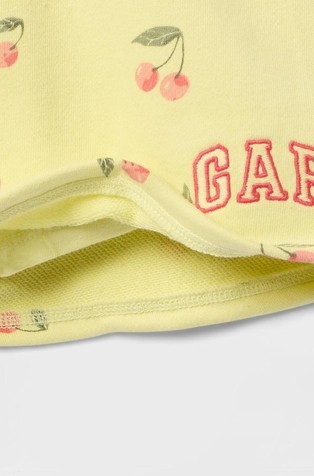 GAP babyGap Logo Pull-On Skort Citron 3