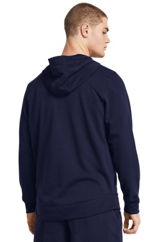 UNDER ARMOUR UA Rival jopa s kapuco in frotirano notranjostjo Modra - Dark Blue 2