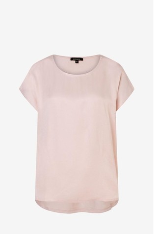 Bluza s satenastim sprednjim delom