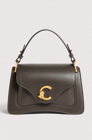 C-Me small leather shoulder bag