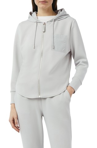 Relaxed fit jopa iz kombinacije tkanin