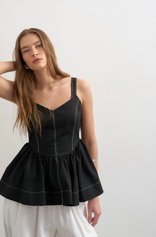 TSMIRANDA top z naborkom