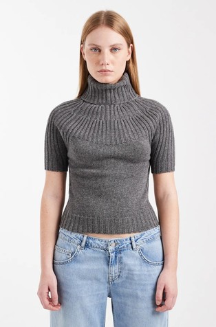 TSFREJA Knitted Rib Top
