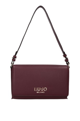 Faux-leather small crossbody