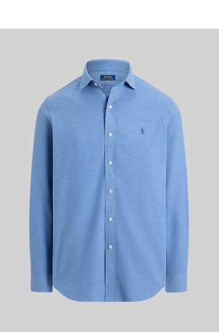 Custom fit srajca iz zmogljive bombažne mešanice