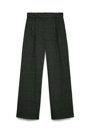AWCHANEL High waist pleated Trousers