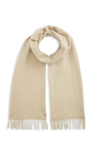 Cashmere Scarf with Fringes