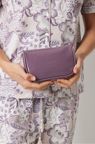WOMEN'SECRET Small vanity case in patent faux-leather Pink / Purple 5