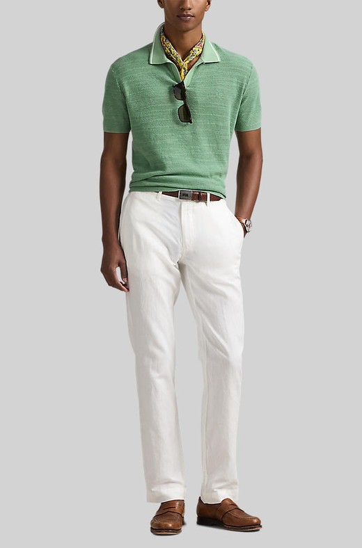 Textured Cotton-Linen Sweater | POLO RALPH LAUREN | emporium.si