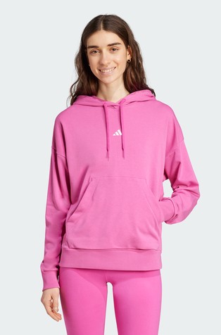 Essentials Small Logo pulover s kapuco in frotirano notranjostjo