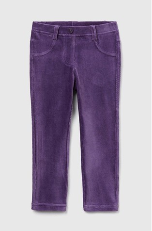 Ribbed chenille trousers