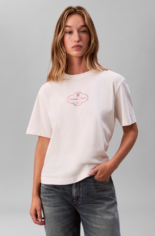 Logo Graphic Boxy Cotton T-Shirt