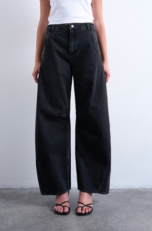 TSEMMA high rise barrel fit jeans