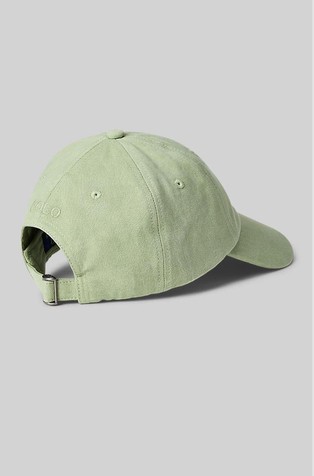 RALPH LAUREN Mineral-dyed twill ball cap Green Stone 2