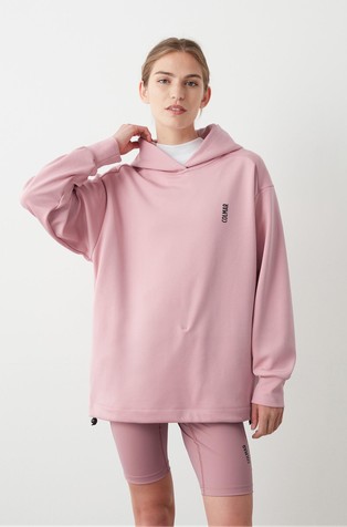 Mauntain Attitude Oversized maxi-hoodie