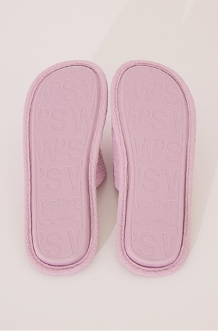 WOMEN'SECRET Slippers with raffia-like insole Pink 5