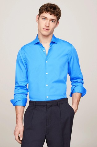 TH Flex slim fit srajca iz poplina