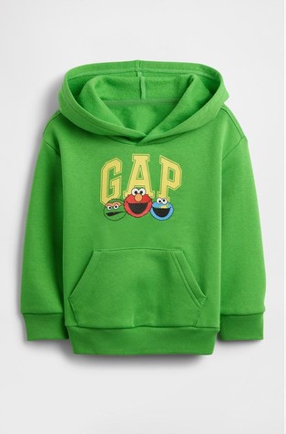 babyGap | Sesame Street logo pulover s kapuco za malčke
