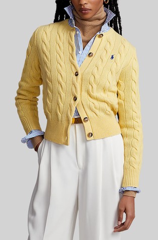 POLO RALPH LAUREN Cable-Knit Wool 