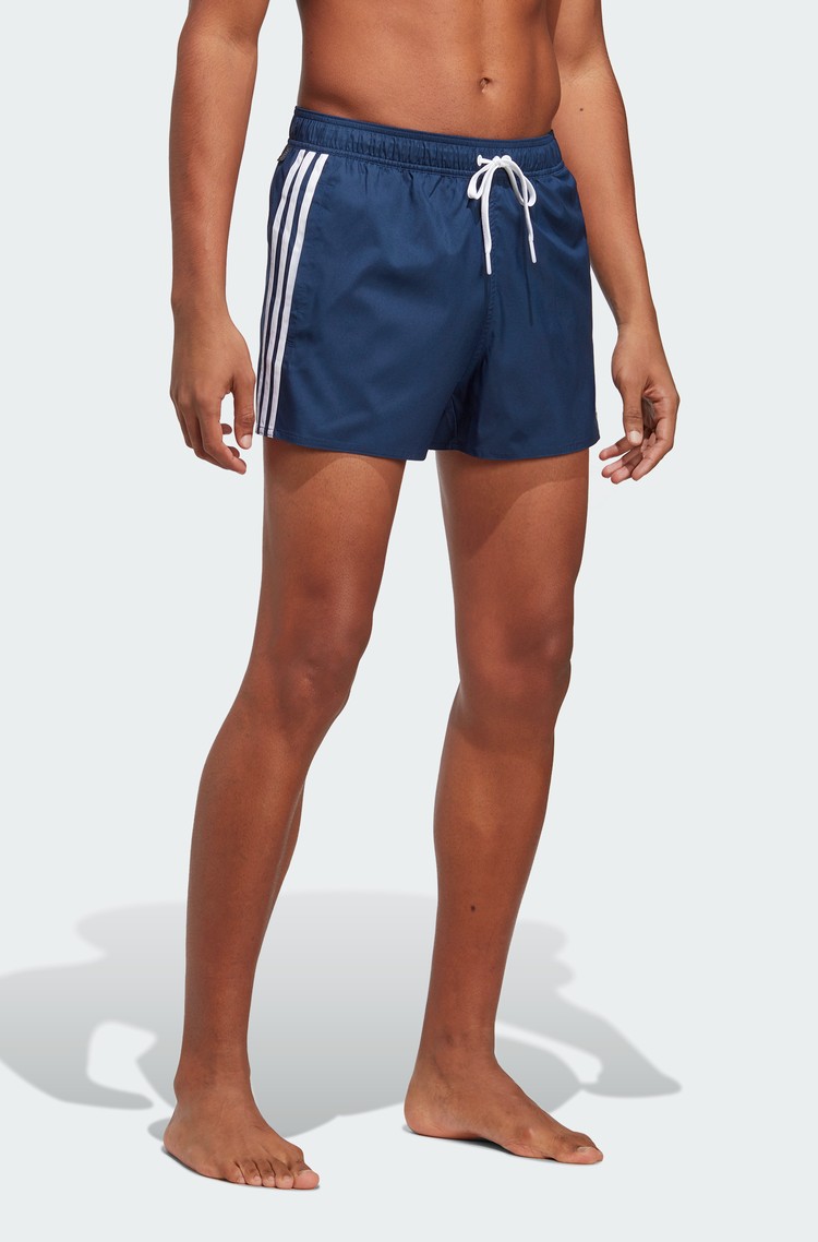 ADIDAS 3-Stripes CLX Swim Shorts Blue 