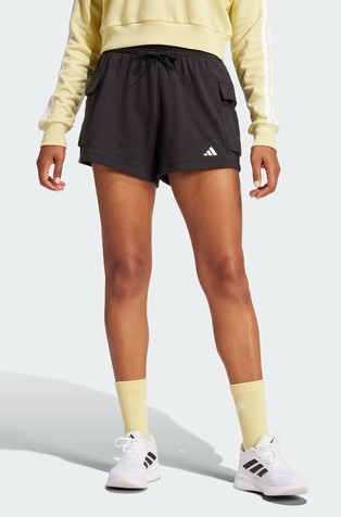 Essentials Small Logo French Terry Cargo Shorts