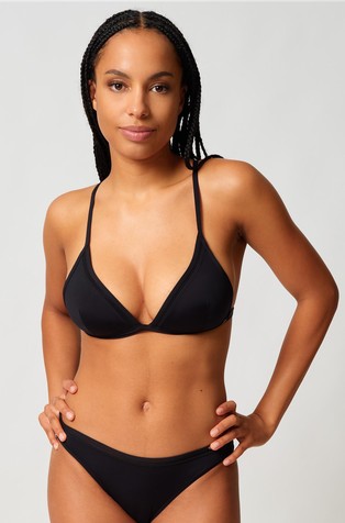 Animal Allure triangle bikini top