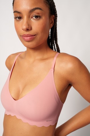 SKINY Micro Essentials soft bra removable pads Bridal Rose 3