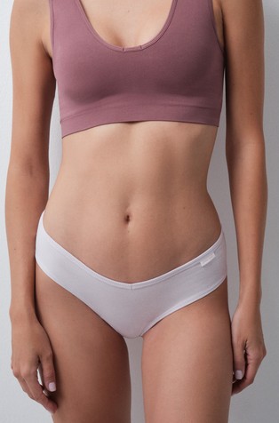 Ribbed brazilian briefs
