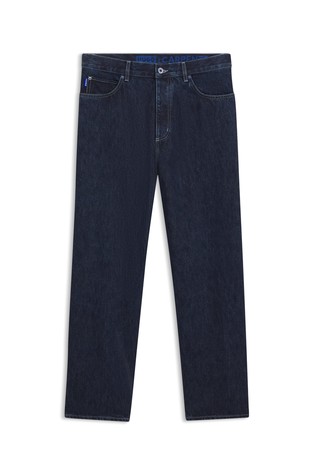 Ohlapne jeans hlače iz bombažnega denima