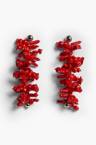 Voluminozni perlasti uhani