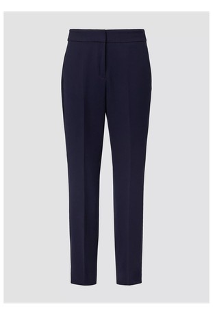 Slim fit elegant 7/8-length trousers