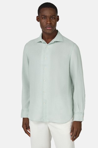 Regular Fit Linen Shirt