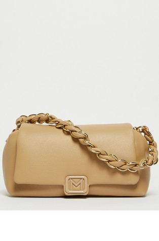 Medium Le Muse bag with wowen handle