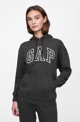 Gap logo ženski pulover s kapuco