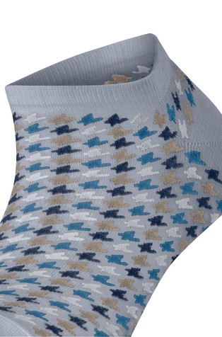 FALKE Vibrant Boost Women Sneaker Socks Gray / Multi 4