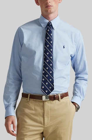 Custom fit Stretch Poplin Shirt