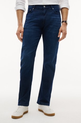 Denton slim fit jeans hlače z ravnimi hlačnicami
