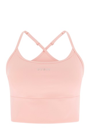 Crop top z naramnicami