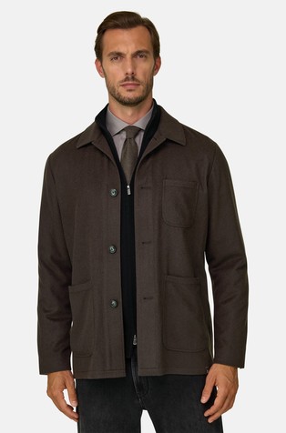 Trade Shacket in Cashmere