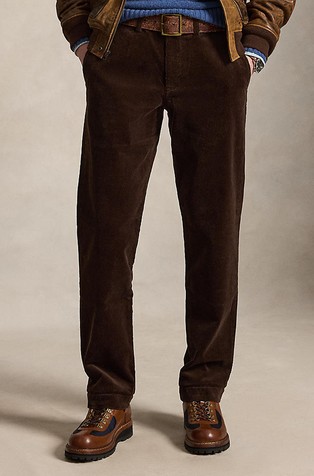 Stretch Straight Fit Corduroy Pant