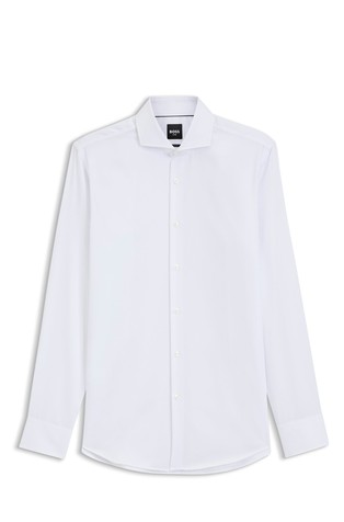 BOSS ONE slim-fit shirt in Oxford cotton