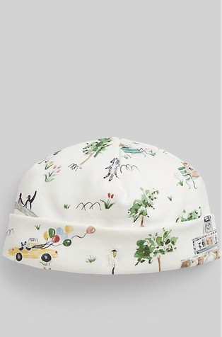 RL Baby x Riley Sheehey Cotton Beanie