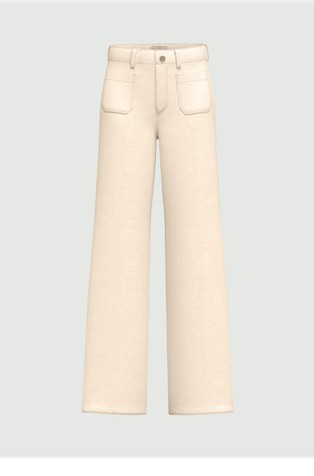 Hlače iz raztegljivega gabardena