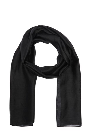 Shimmering silk blend scarf