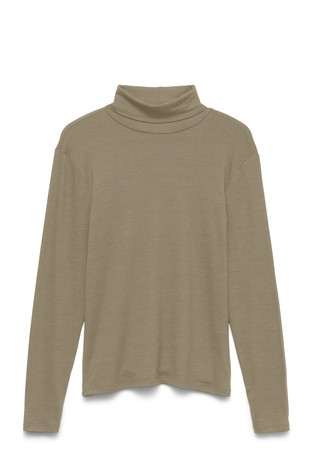 AWGLESHA Tight fit rollneck top
