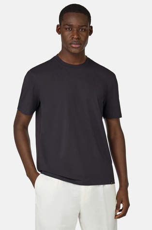 T-Shirt In Stretch Supima Cotton