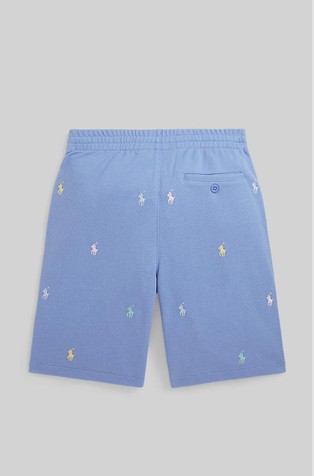 RALPH LAUREN Polo Prepster bombažne kratke hlače Modra - Baby Blue 2