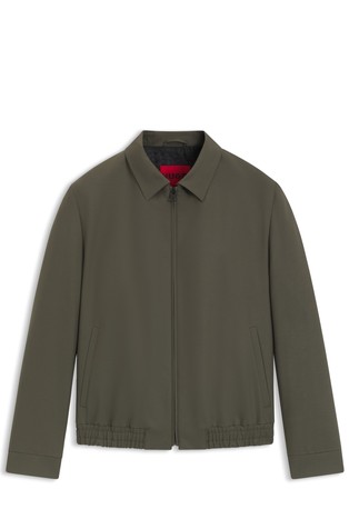 Slim fit srajčna jakna iz performance-stretch tkanine