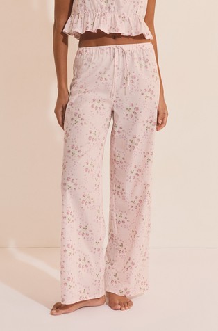 Odessa floral patterned pyjama pants